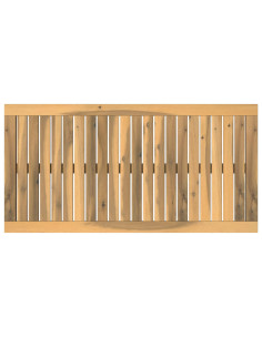 Piano del tavolo 88,5 x 45 x 2 cm Rettangolare Bianco 2