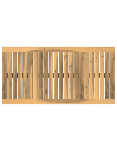 Piano del tavolo 88,5 x 45 x 2 cm Rettangolare Bianco