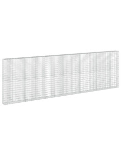 Gabione con Filo da 5 mm e Rete da 5x10 cm 650x30x200 cm 2
