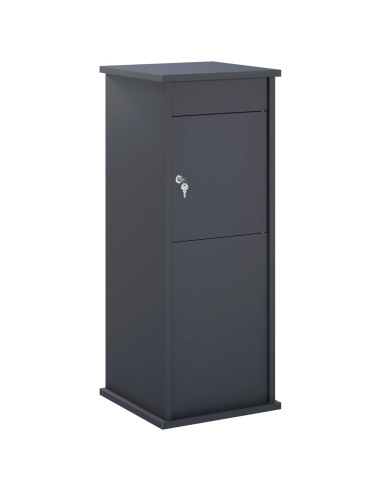 cassetta postalepastkastei Antracite 40 x 40 x 100 cm Acciaio