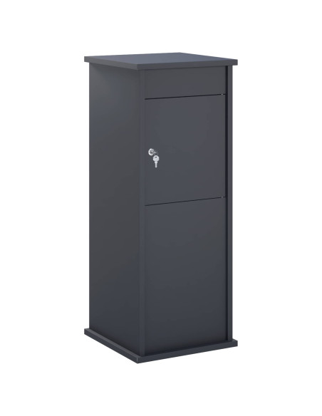 cassetta postalepastkastei Antracite 40 x 40 x 100 cm Acciaio