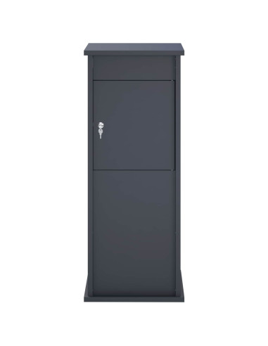 cassetta postalepastkastei Antracite 40 x 40 x 100 cm Acciaio