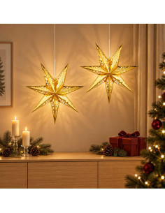 Illuminazione Natalizia RAAHE 2 pz 10 LED Bianco caldo