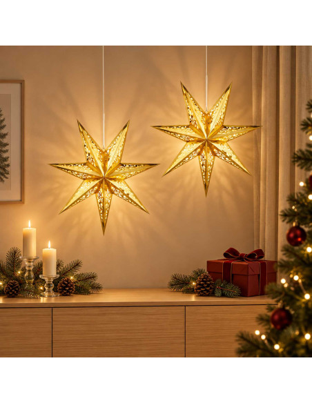 Illuminazione Natalizia RAAHE 2 pz 10 LED Bianco caldo