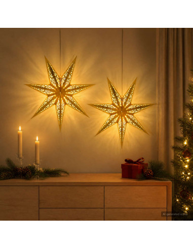 Illuminazione Natalizia RAAHE 2 pz 10 LED Bianco caldo