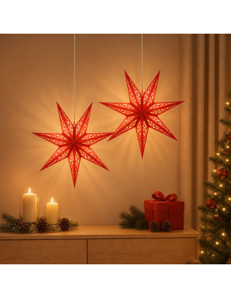Illuminazione Natalizia RAAHE 2 pz 10 LED Bianco caldo