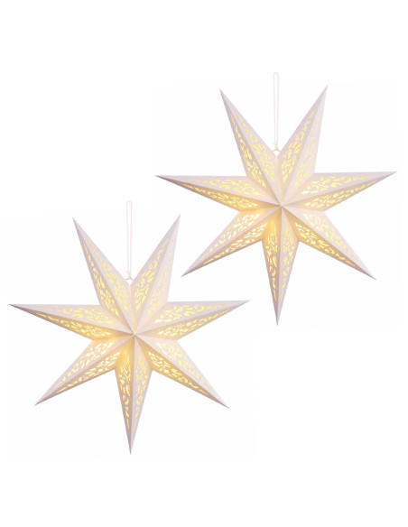 Illuminazione Natalizia RAAHE 2 pz 10 LED Bianco caldo