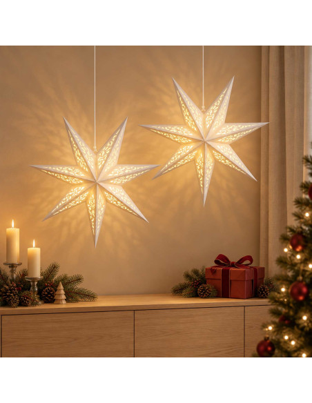 Illuminazione Natalizia RAAHE 2 pz 10 LED Bianco caldo