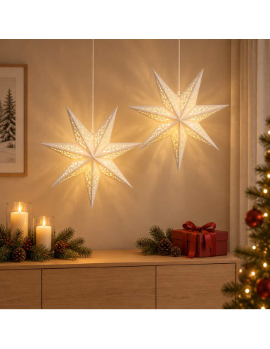 Illuminazione Natalizia RAAHE 2 pz 10 LED Bianco caldo
