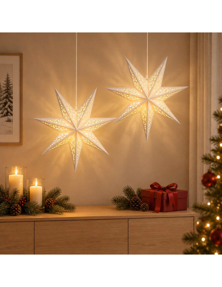 Illuminazione Natalizia RAAHE 2 pz 10 LED Bianco caldo
