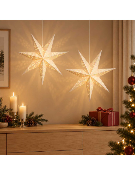 Illuminazione Natalizia RAAHE 2 pz 10 LED Bianco caldo