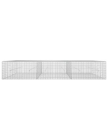 Gabione con filo da 5 mm e rete da 5x5 cm 300x50x50 cm