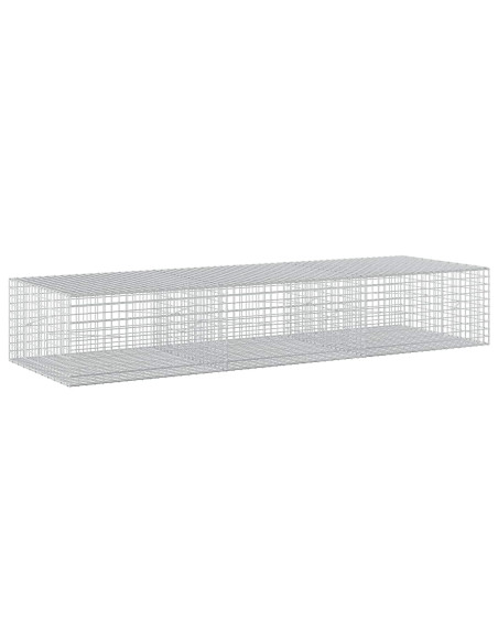 Gabione con filo da 5 mm e rete da 5x5 cm 300x100x50 cm