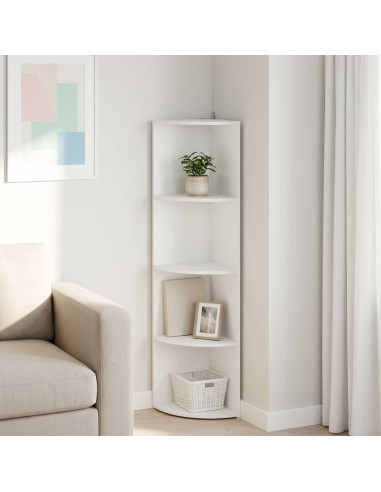 Mensola angolare 4 livelli 31,5 x 31 x 130 cm