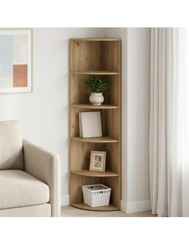 Mensola angolare 5 livelli 41,5 x 41,5 x 178 cm