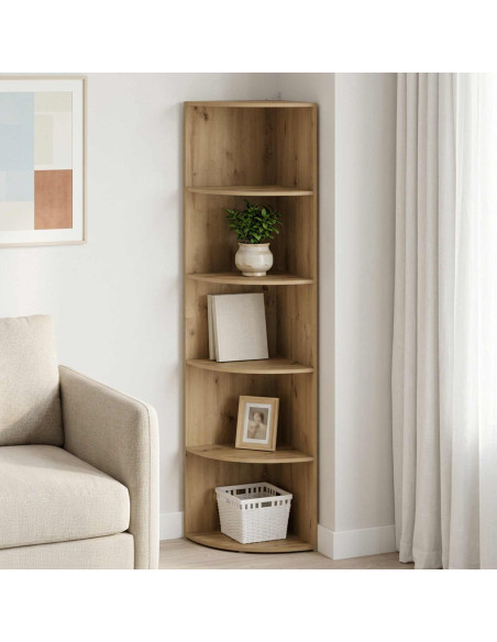 Mensola angolare 5 livelli 41,5 x 41,5 x 178 cm