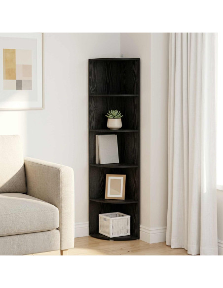 Mensola angolare 4 livelli 41,5 x 41,5 x 143 cm
