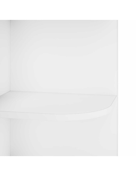 Mensola angolare 4 livelli 31,5 x 31 x 130 cm