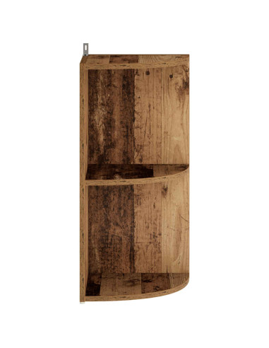 Mensola angolare 2 livelli 41,5 x 41,5 x 72 cm