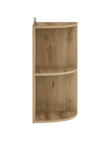 Mensola angolare 2 livelli 41,5 x 41,5 x 72 cm