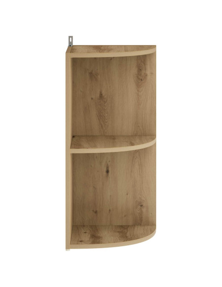 Mensola angolare 2 livelli 41,5 x 41,5 x 72 cm