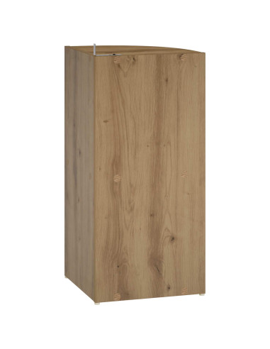 Mensola angolare 2 livelli 41,5 x 41,5 x 72 cm
