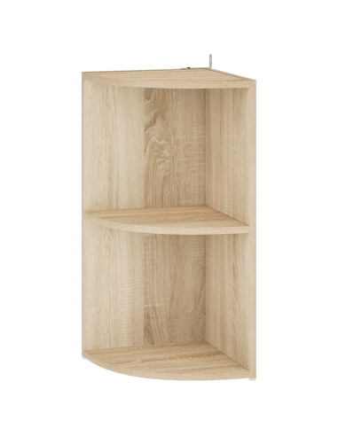 Mensola angolare 2 livelli 41,5 x 41,5 x 72 cm