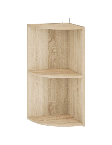 Mensola angolare 2 livelli 41,5 x 41,5 x 72 cm