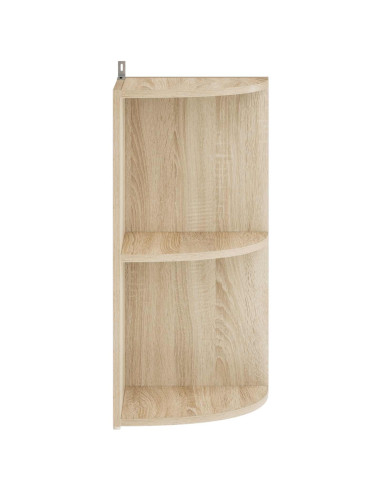 Mensola angolare 2 livelli 41,5 x 41,5 x 72 cm