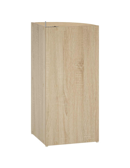 Mensola angolare 2 livelli 41,5 x 41,5 x 72 cm