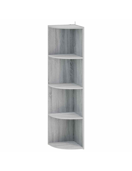 Mensola angolare 4 livelli 31,5 x 31 x 130 cm