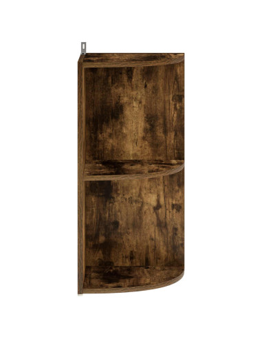 Mensola angolare 2 livelli 41,5 x 41,5 x 72 cm