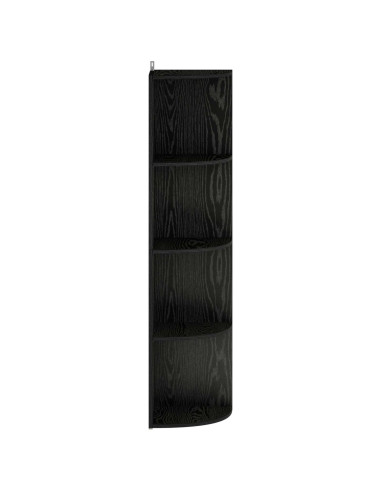 Mensola angolare 4 livelli 41,5 x 41,5 x 143 cm