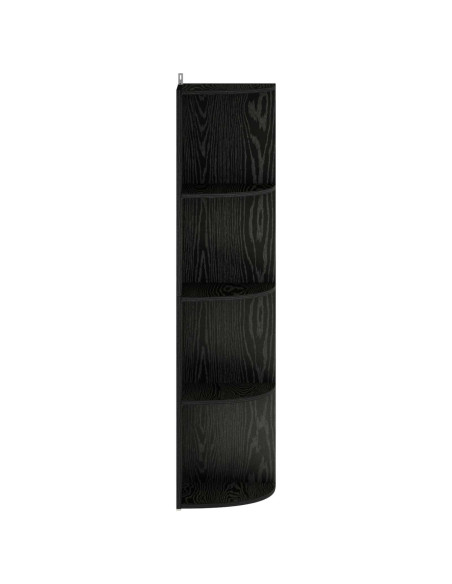 Mensola angolare 4 livelli 41,5 x 41,5 x 143 cm