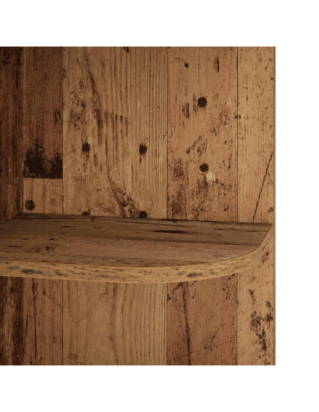 Mensola angolare 4 livelli 31,5 x 31 x 130 cm