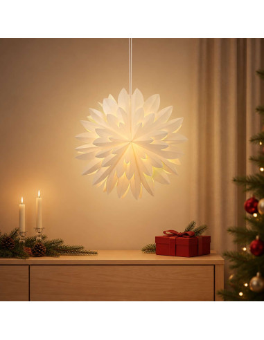 Illuminazione Natalizia RAAHE 10 LED Bianco caldo