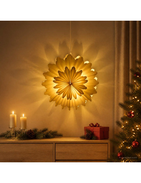 Illuminazione Natalizia RAAHE 10 LED Bianco caldo