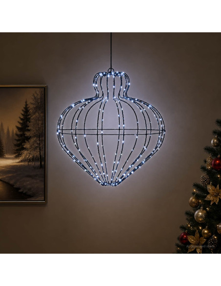 Luce a punta di Natale 192 LED Bianco freddo Diam. 40 x 40 cm