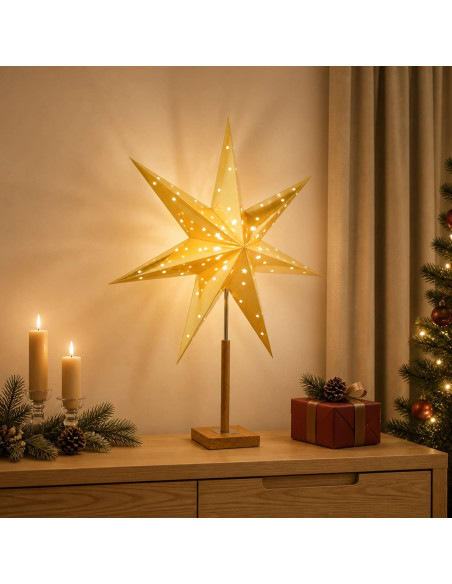 Illuminazione Natalizia RAAHE Bianco caldo 35 x 15 x 55 cm