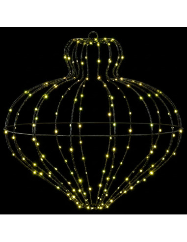 Luce a punta di Natale 192 LED Bianco caldo Diam. 40 x 40 cm
