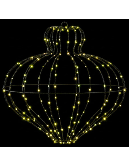 Luce a punta di Natale 192 LED Bianco caldo Diam. 40 x 40 cm