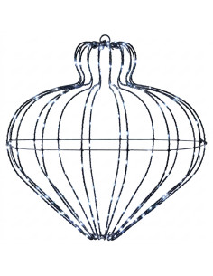 Luce a punta di Natale 192 LED Bianco freddo Diam. 40 x 40 cm 2