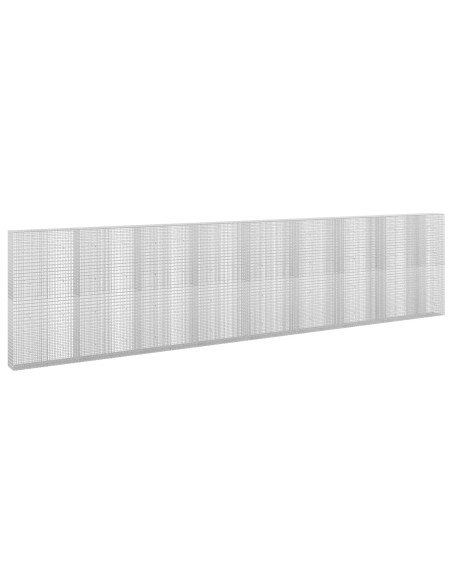 Gabione con Filo da 5 mm e Rete da 5x2,5 cm 850x30x200 cm