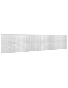 Gabione con Filo da 5 mm e Rete da 5x2,5 cm 950x10x200 cm 2