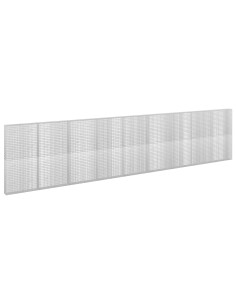 Gabione con Filo da 5 mm e Rete da 5x2,5 cm 900x20x200 cm 2
