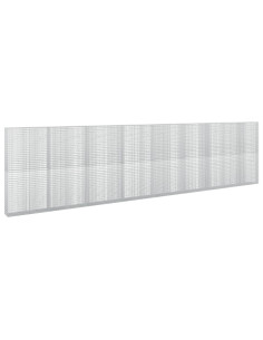 Gabione con Filo da 5 mm e Rete da 5x2,5 cm 800x30x200 cm 2