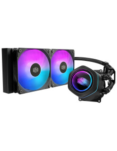COOLER MASTER DISSIPATORE A LIQUIDO  CORE NeX 240  INTEL AMD  2 VENTOLE x 120MM ARGB  GaRANZIA  5 AN