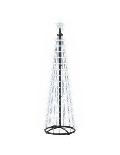 Albero di Natale a cono LED 180 cm 250 LED Bianco freddo 2