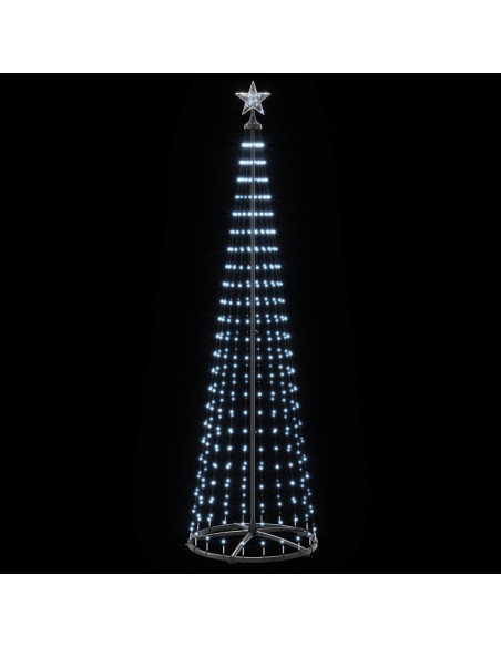 Albero di Natale a cono LED 250 cm 470 LED Bianco freddo
