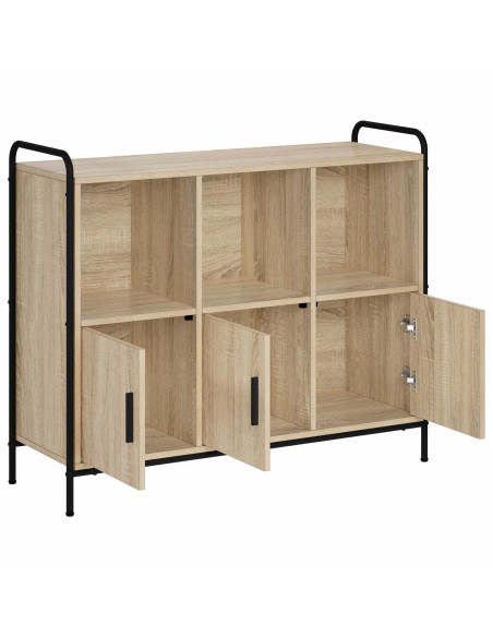 Credenza Rovere Sonoma 97 x 33 x 81 cm Legno ingegnerizzato